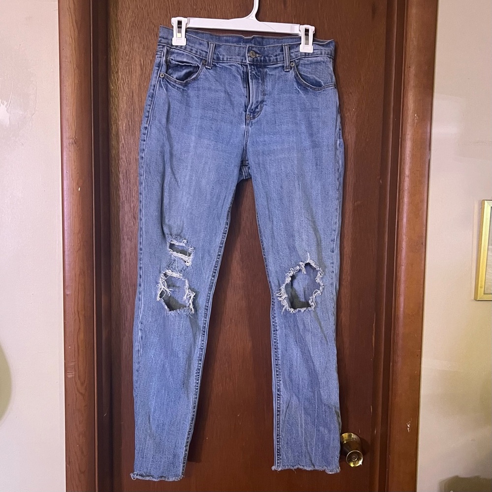 Blue Skinny Jeans with Sleek Fit